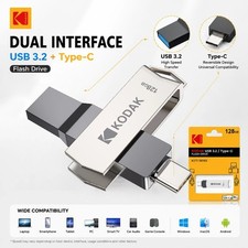 USB 3.2 Type C OTG Pen Drive Metal USB Flash Memory Stick 32GB-256GB