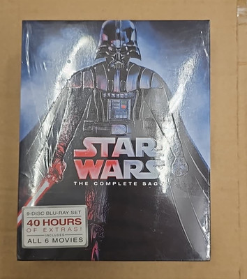 Star Wars: the Complete Saga DVD (Blu-ray) SEALED