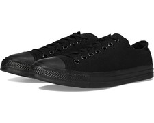 Converse Chuck Taylor All Star Canvas Low Top Shoes Black Size 5.5 Men/7.5 Women