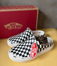 Zapatilla informal estilo de vida Vans auténtica mula de espuma a cuadros VN000EJ9BPO