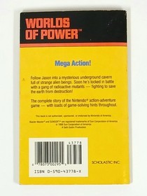 WORLDS OF POWER #1 MASTER BLASTER PAPERBACK BOOK NES NINTENDO VIDEO GAME SERIES