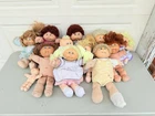 Lot 12 TLC Cabbage Patch Dolls Various Head molds Need Cleaned Up AS IS