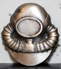 US Army & Navy Scuba Diver Badge Metal Oxidized Insignia Pin