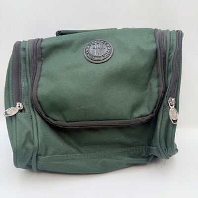 Ricardo Beverly Hills Hanging Toiletry Bag Forest Green Travel Organizer Case