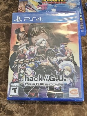 .Hack//G.U. Last Recode - Sony PlayStation 4 PS4 - Dot Hack - Brand New SEALED!