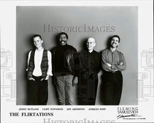 Press Photo The Flirtations, Music Group - pip29606