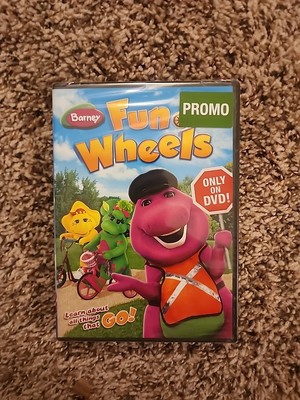 Barney Fun On Wheels DVD (Sealed) Promo
