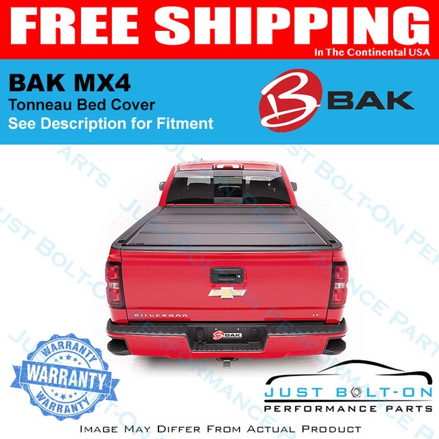 bakflip mx4 tonneau cover matte 2019-2021 ram 1500 w/o