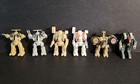 Lot of Six 1994 Playmates Robotech 3.5" Figs. Complete in Excellent Condition