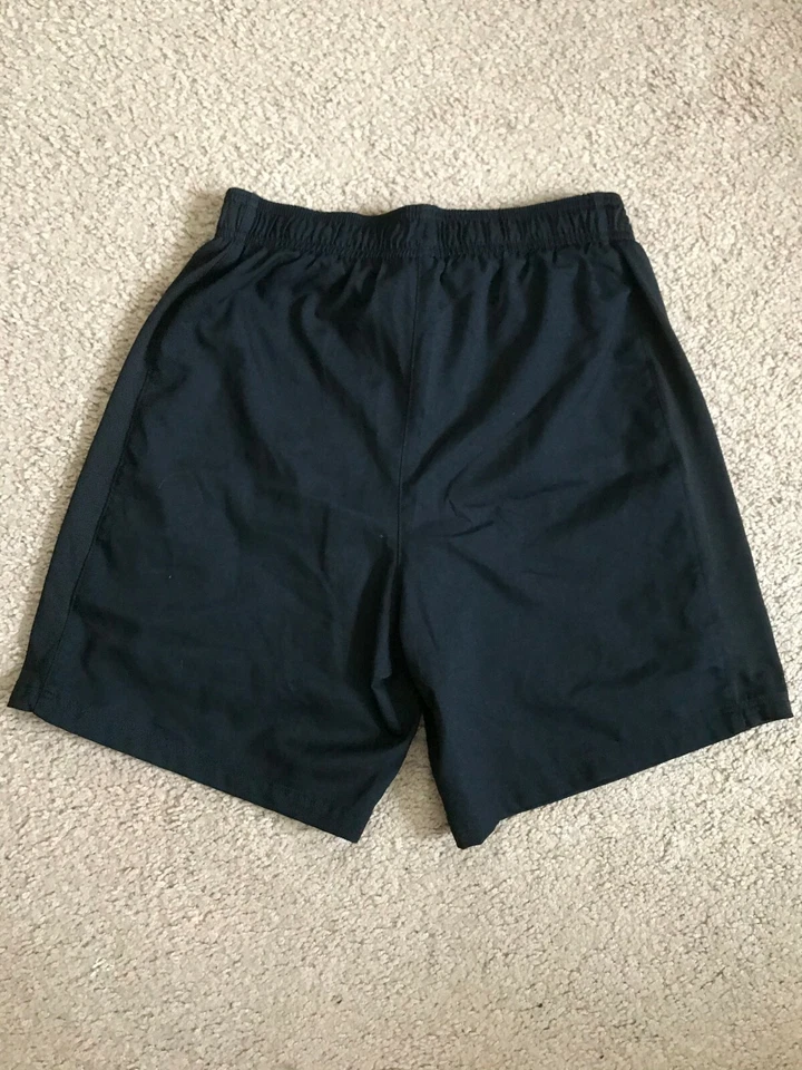 New Balance Boys Black Loose Small Logo Active Wear Athletic Shorts Size S   - Image 2 of 3