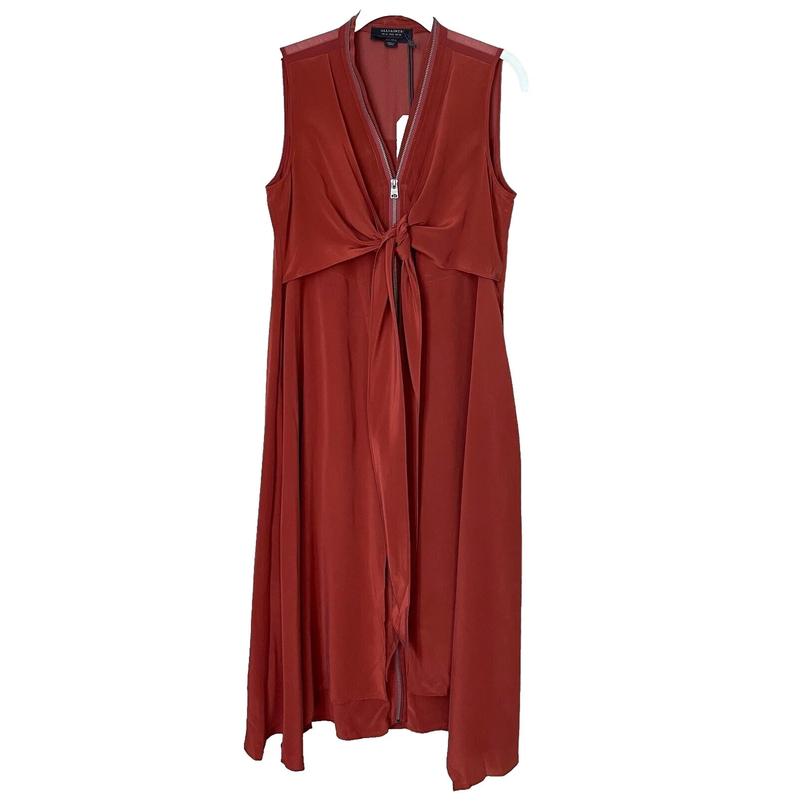 Vestidos femininos AllSaints Seda