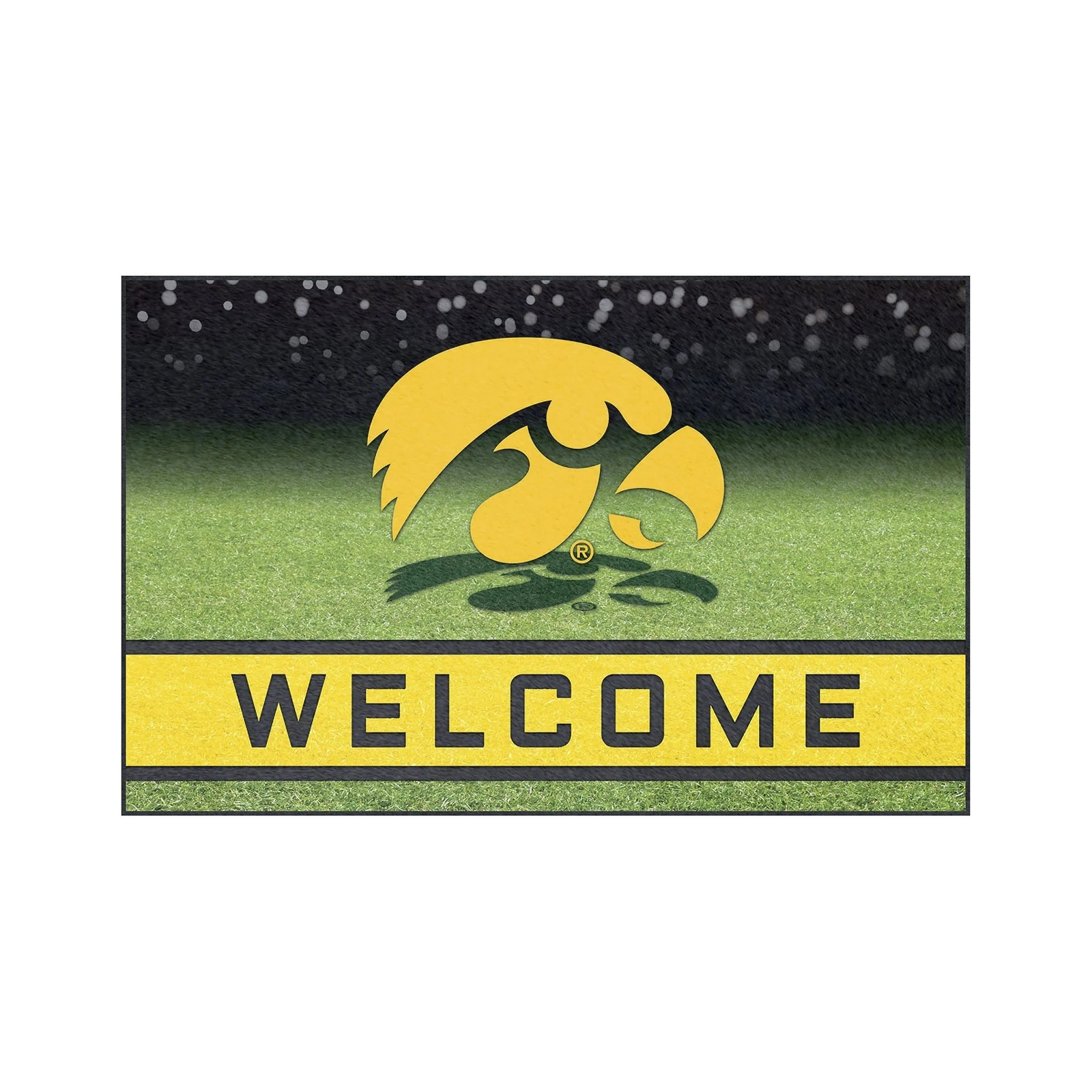 FANMATS University of Iowa Door Mat - Thumbnail 5