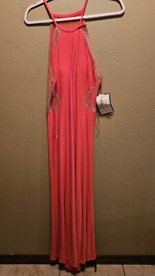 morgan and company homecoming dresses Morgan & Co Homecoming Prom Formal Dance Party Womens Long Dress 13/14  Studded
