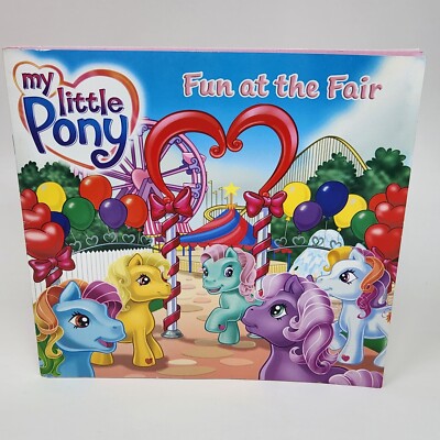 2004 MY LITTLE PONY FUN AT THE FAIR KATE EGAN BOOK HARPER FESTIVAL