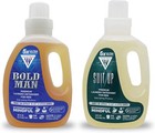 Suit Up and Bold Man - 2 Pack Bundle Liquid Laundry Detergent, 5x Ultra Concentr