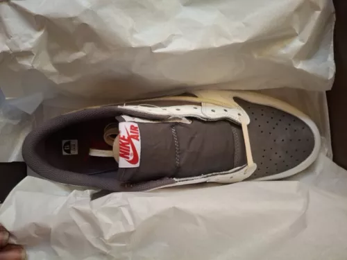 Size 13 - Jordan 1 Low OG x Travis Scott Reverse Mocha