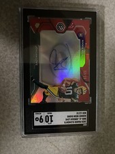 2020 Panini Elements Rookie Neon Signs Jordan Love RC Auto Red #/15