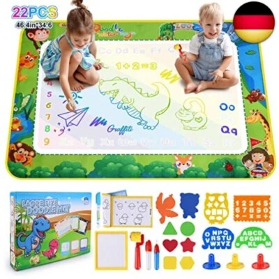 DICLLY Aqua Wasser Doodle Matte,120x90cm Super Groß Aqua Magic Doodle