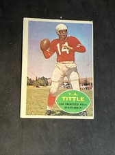 1960 Topps #113 Y.A. Tittle San Francisco 49ers VG/MC HOF