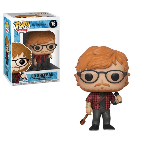 Funko POP! Rocks: Ed Sheeran (Damaged Box)[B] #76