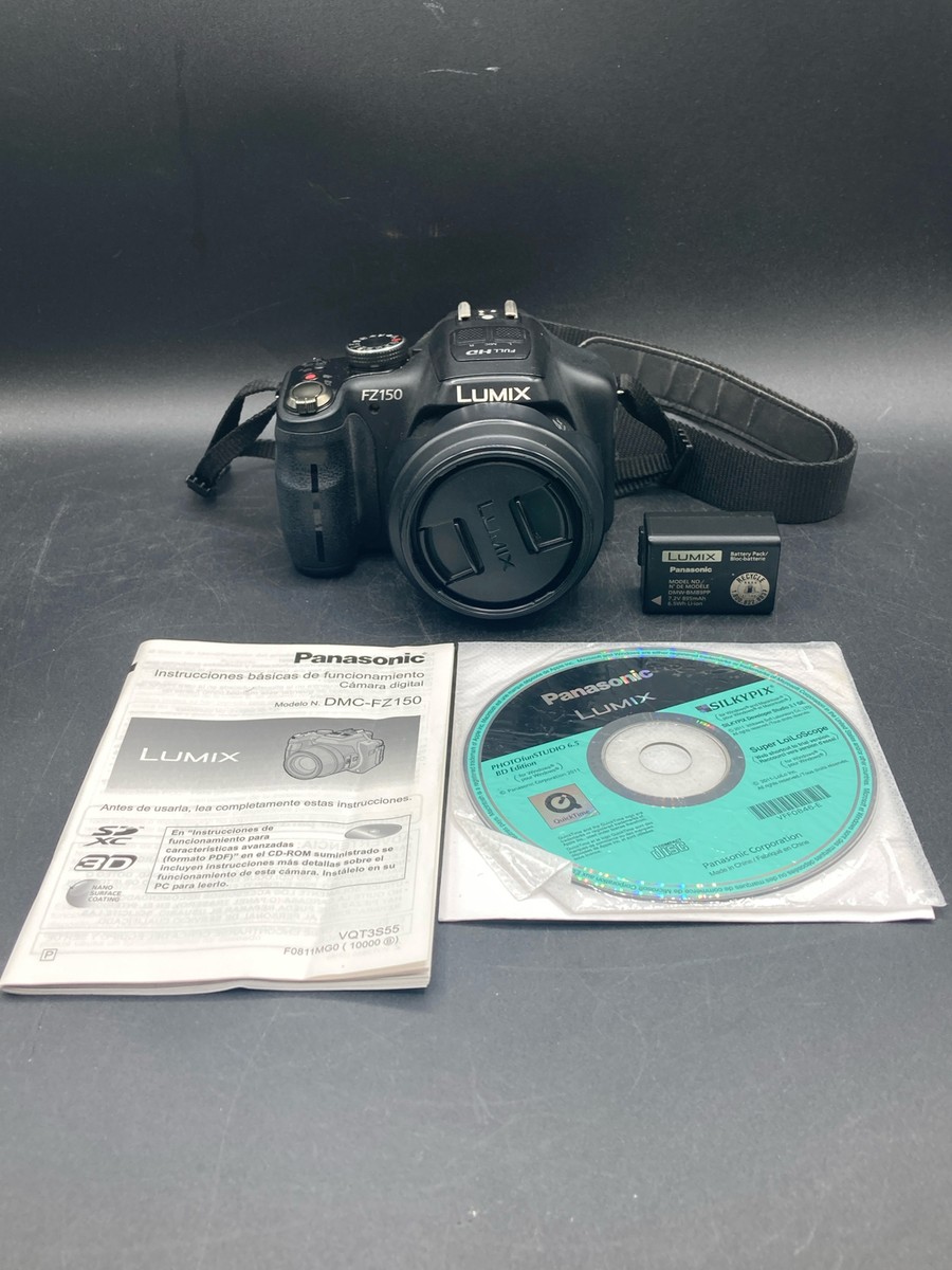 Panasonic Lumix DMC-FZ150 Camera W/ Coast Tripod & Extra Battery