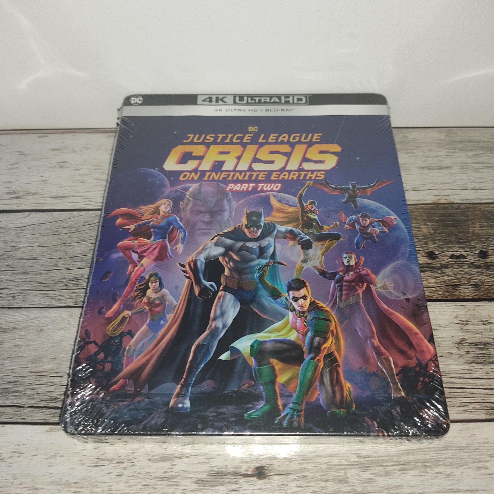 Justice League: Crisi Su Terre Infinite - Parte Due 4K STEELBOOK [4K + Blu-r...