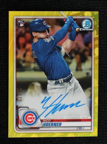 2020 Bowman - Nico Hoerner #CRA-NH
