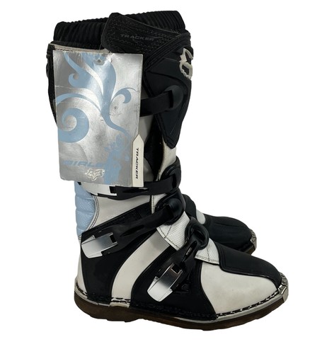 Fox Racing Girl's Tracker Boots W8 ATV 