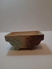 Vintage McCoy Pottery Planter Green Brown