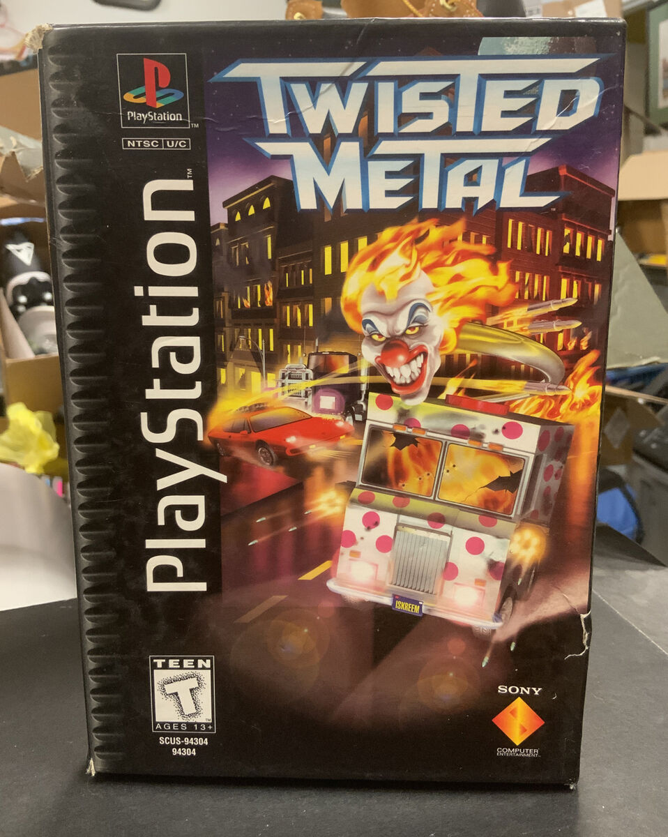 PS1 Case - NO GAME - Twisted Metal 2