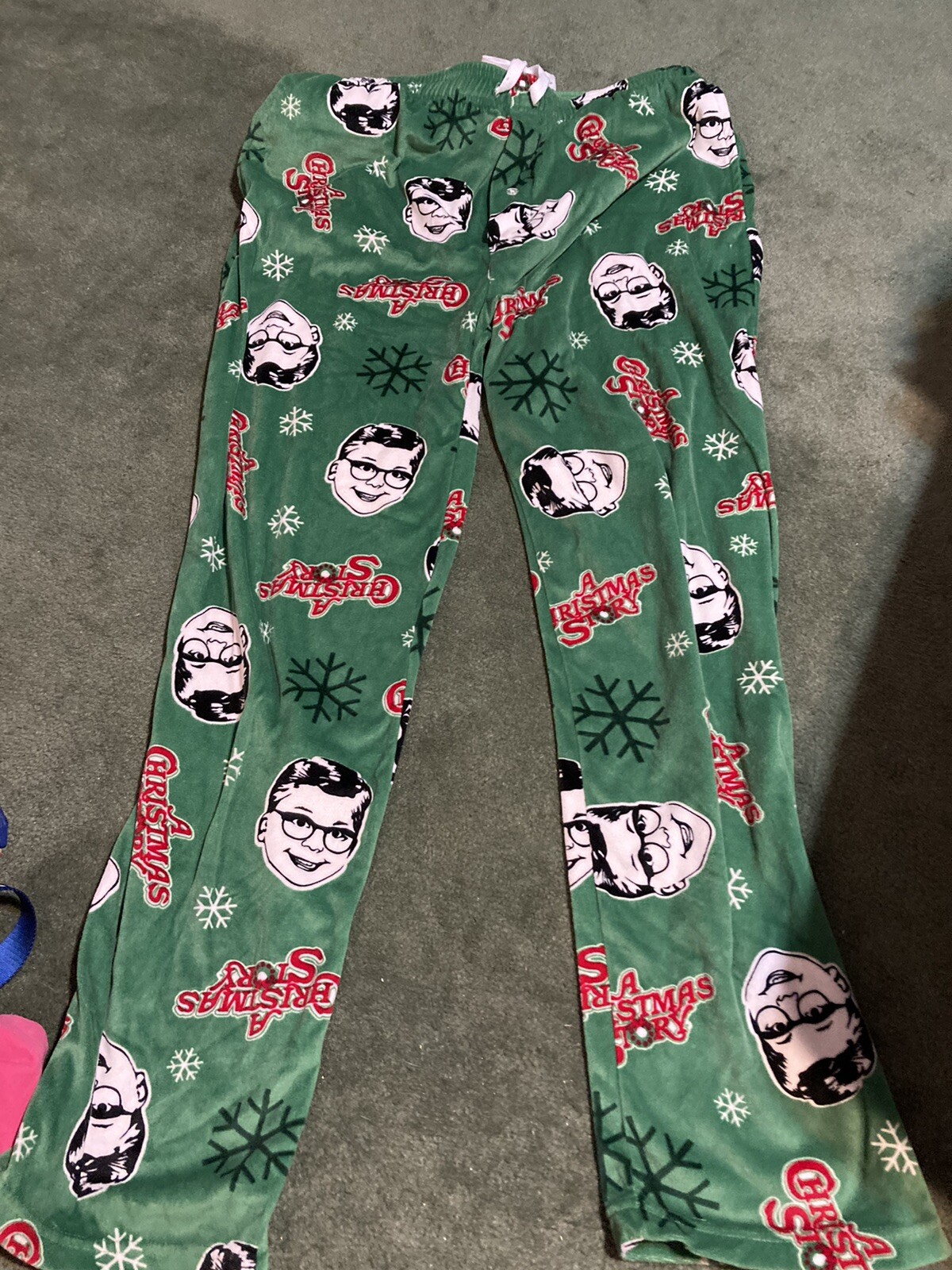 Men's A Christmas Story Fleece Pajama/Lounge Bottoms … Gem