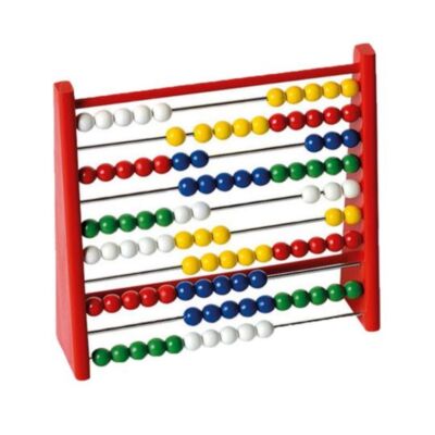 Beluga classic Holz-Zählrahmen (2.WAHL) | Holzspielzeug | Lernspielzeug ab 3 J.