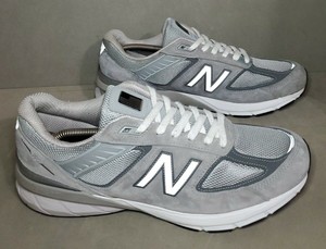 RARE New Balance Made In USA 990v5 M990GL5 Running Shoes Men's Size 12.5 D Gray 192662166214 | eBay