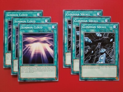 Yugioh Cloudian Deck 42 Cards Anime GX Adrian Gecko Cirrostratus Cloud  Budget | eBay