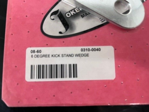 Joker Machine 6 Degree Kick Stand Wedge *NOS - Picture 2 of 2
