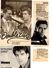KEN WAHL wiseguy-double dare 5 oz. tv show clippings lot (45 pages) — photo 1