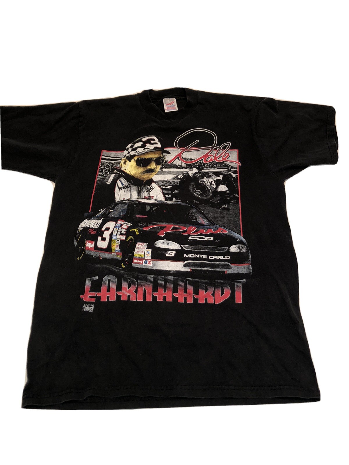 1997 Sports Image DALE EARNHARDT NASCAR 3 TShirt Size… Gem