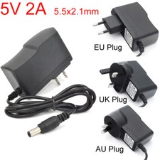 5V 2A Power Supply Converter Adapter Wall Plug Charger 5.5x2.1mm For Cisco PA100