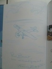 BERGESE / UDERZO / HISTOIRES  DE PILOTES 4 / LINDBERGH /   EO  + DEDICACE 