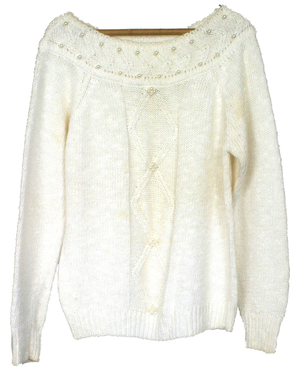 Ashley stewart white best sale jumper