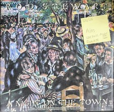 Rod Stewart A Night On The Town Vinyl Record LP VG/VG RVLP1 1976