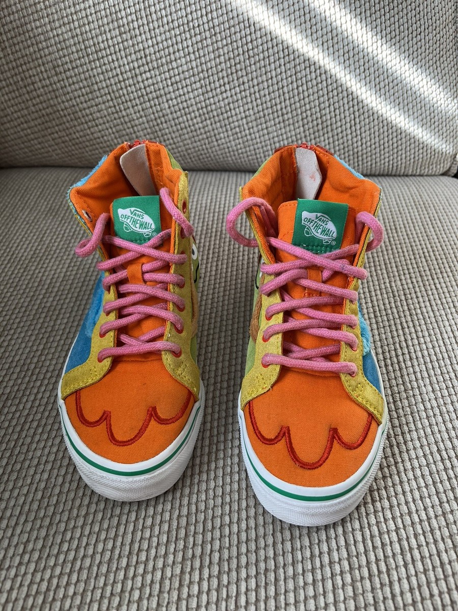 Vans セサミストリート　オスカー　9h 27.5 VANS X Sesame Street Sk8 Hi Zip Youth Sz 3 Cookie Monster