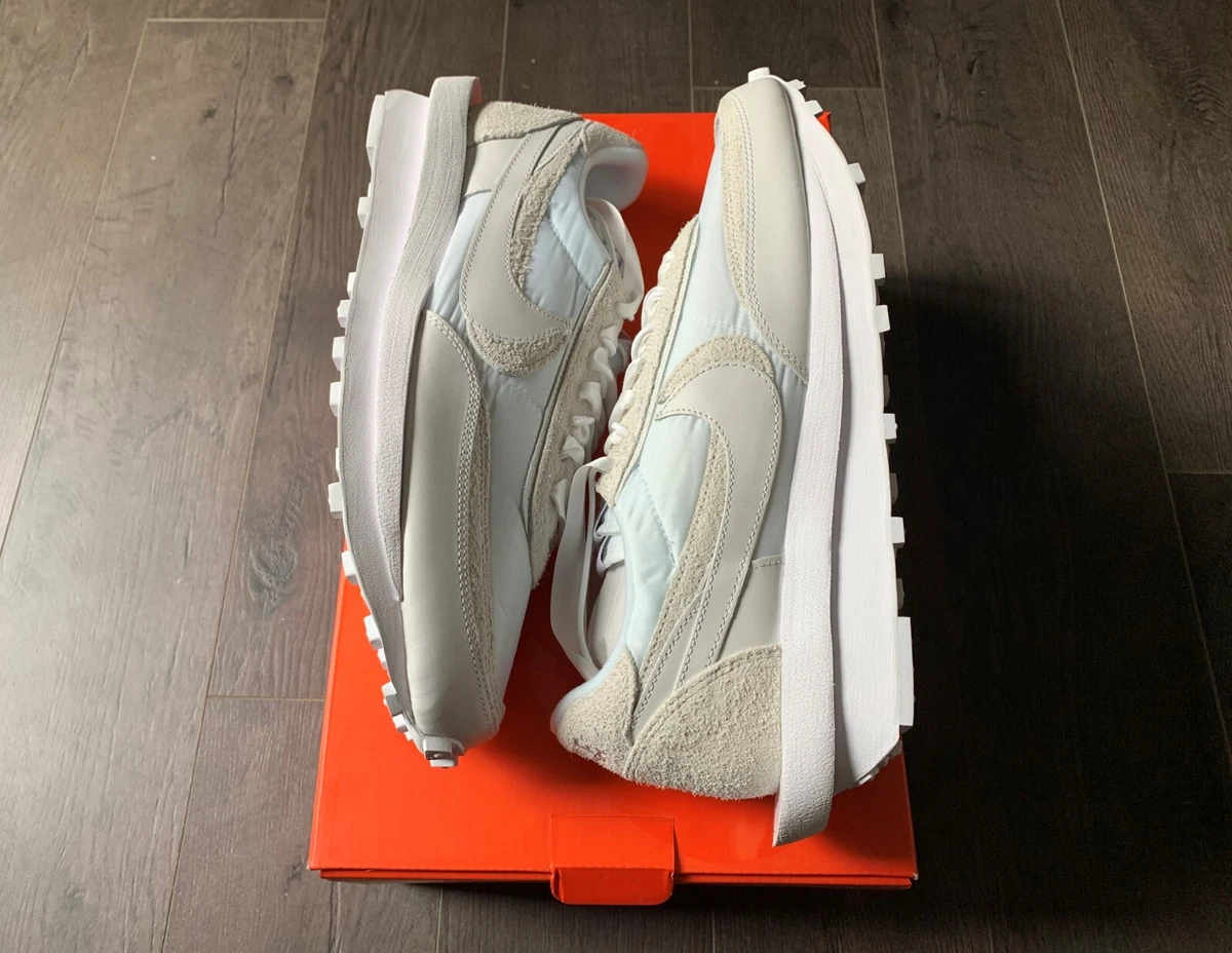 Nike waffle store sacai white