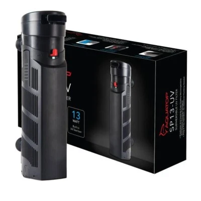 AQUATOP SP13-UV 395 GPH Internal Filter w/ 13W UV Sterilizer