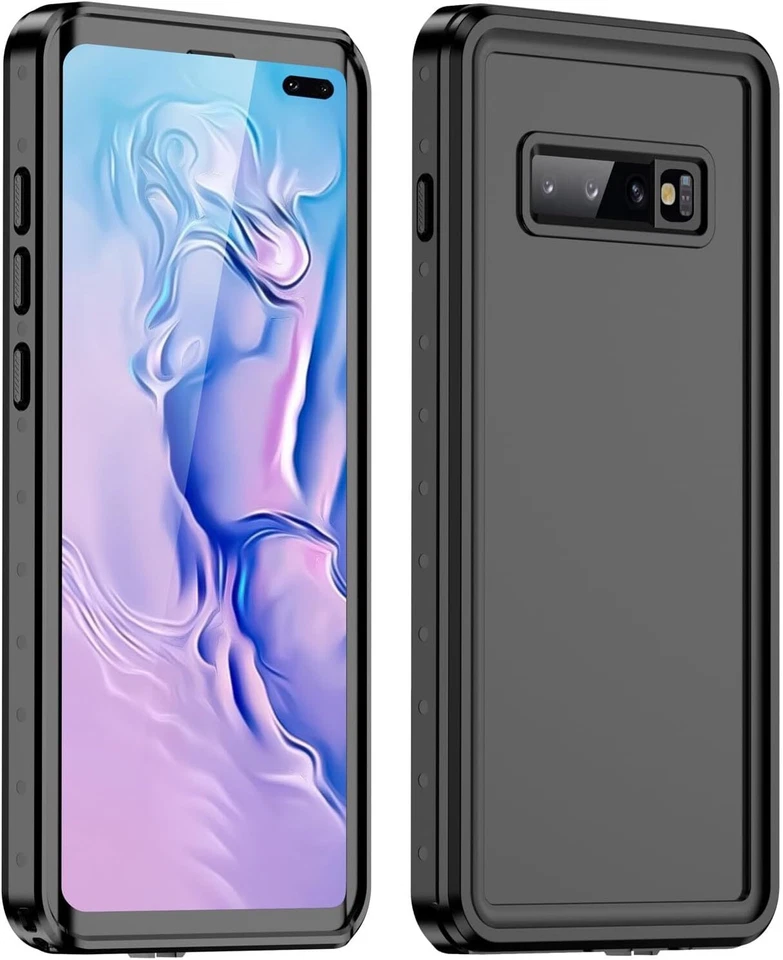 Водонепроницаемый ударопрочный сверхпрочный чехол-броня для Samsung Galaxy S10/S10 Plus - Изображение 2 из 4