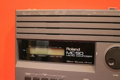 USED Roland MC-50 MC 50 MIDI Sequencer Micro Composer U764 191213 - 第 2/12 張圖片