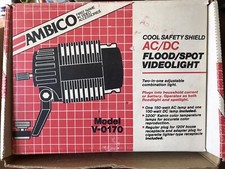 Vintage AMBICO AC/DC Flood/Spot Videolight Model V-0170