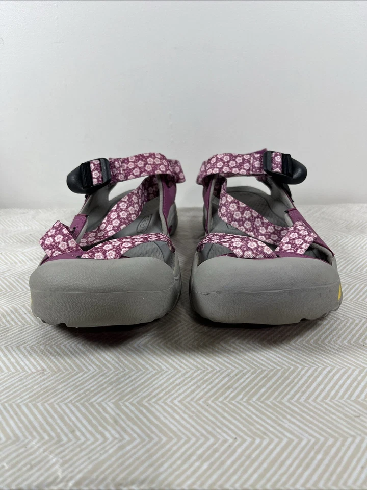 Keen Waterproof Sandal Outdoor Youth/Kids Sz 5 Pink Floral Walking Beachy Durabl - Image 2 of 4