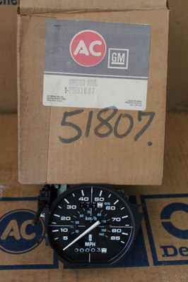 AC Delco GM Speedometer Odometer Gauge 25051807 1983-84 Oldsmobile Cutlass Ciera
