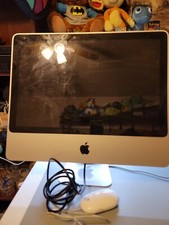apple desktop computer IMAC 20" 2.26 2X 2GB 160B/KB Model no A1224. Tested.